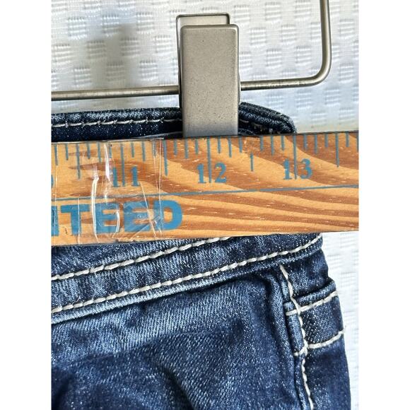 Miss Me JP5775B Bootcut Blue Jeans stretch low-rise blue Size 25 - Picture 14 of 16